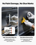 Dent Puller Kit 60 PCS Paintless Dent Removal Car Body Hail Damage