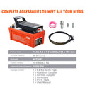Air Hydraulic Pump, 10,000 PSI 1/2 Gal Reservoir, NPT 3/8