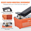 Air Hydraulic Pump 10000 PSI 1/2 Gal Foot Actuated Orange