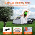 SUV Camping Tent 8x8 6-8 Person PU2000mm Double Layer Rain Cover