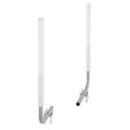Boat Trailer Guide 1016mm 2PCS Adjustable Steel PVC Posts Poles