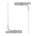 Boat Trailer Guide 1016mm 2PCS Adjustable Steel PVC Posts Poles