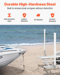 Boat Trailer Guide 2PCS 1219mm Adjustable Steel PVC Poles
