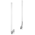 Boat Trailer Guide 2PCS 1219mm Adjustable Steel PVC Poles