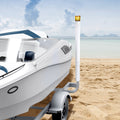 Boat Trailer Guide 1175mm LED Light 2PCS Steel Guide-Ons PVC