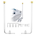 Boat Trailer Guide 1670mm LED Light Steel 2PCS Wide Adjustable