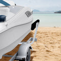 Boat Trailer Guide 2PCS Adjustable Bunk Guide-Ons Hardened Steel Roller
