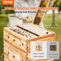 Bee Hive 30 Frame Starter Kit 2 Deep 1 Medium Langstroth Beehive