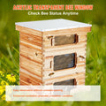 Bee Hive 30 Frame Starter Kit 2 Deep 1 Medium Langstroth Beehive