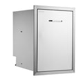 Pull Out Trash Drawer 50x58x57.4cm Stainless Steel BBQ Kitchen