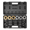Pull Press Sleeve Kit 26 PCS Steel Bush Removal Insertion Tools Case
