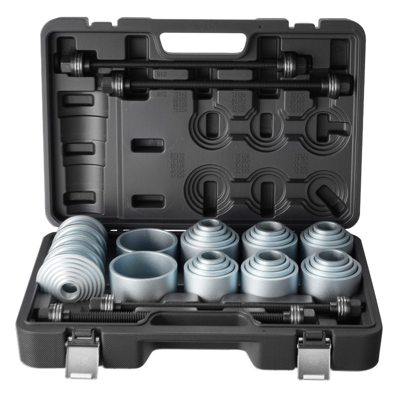 Pull Press Sleeve Kit 36 PCS Steel Bush Removal Tool Case