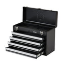 Metal Tool Box 20.5in 4 Drawer Portable Chest Ball Bearing Slides