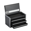 Metal Tool Box 8.6in 3 Drawer Portable Steel Tool Chest EVA Liners