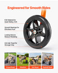 Dog Wheelchair Back Legs 2 Wheels Adjustable 15.8-21.7kg Medium