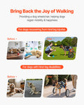 Dog Wheelchair Back Legs Adjustable 21.7-39.9kg Large