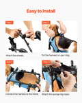 Dog Wheelchair Back Legs Adjustable 2 Wheels Small Up to 10kg