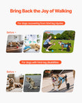 Dog Wheelchair Back Legs 15kg Medium 2 Wheel Cart