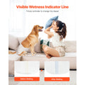 Disposable Dog Diapers, Super Absorbent Female Dog Diapers, 360° Leak-Proof Female Doggy Pet Diaper with Wetness Indicator for Heat Period, Training, Incontinence - M, 144 Count (2 Packs of 72)
