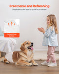 Disposable Female Dog Diapers M 144 Pack Super Absorbent Heat