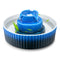Ceramic Cat Water Fountain 2.1L Blue Ultra-Quiet Pump Pet Dispenser