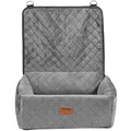 Dog Booster Car Seat Pet Car Seat for Small Medium Dog up to 18.1 kg Gray