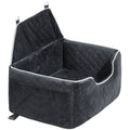 Dog Booster Car Seat Pet Car Seat for Medium Large Dog up to 24.9 kg Black