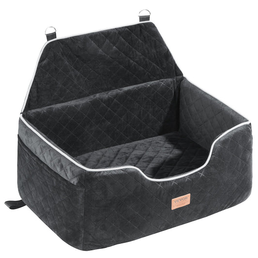 Dog Booster Car Seat Medium Large 24.9kg Black Pet Travel