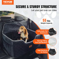 Dog Booster Car Seat Medium Large 24.9kg Black Pet Travel