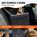 Dog Booster Car Seat Medium Large 24.9kg Black Pet Travel