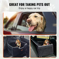 Dog Booster Car Seat Medium Large 24.9kg Black Pet Travel