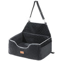 Dog Booster Car Seat Medium Large 24.9kg Black Pet Travel