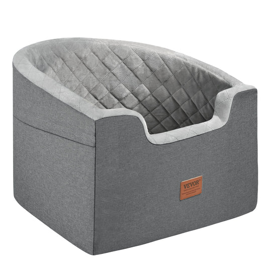 Dog Booster Car Seat Pet Carrier up to 24.9kg Grey