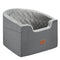 Dog Booster Car Seat Pet Carrier up to 24.9kg Grey