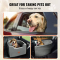 Dog Booster Car Seat Pet Carrier up to 24.9kg Grey