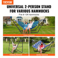2 Person Hammock Stand 550lbs Adjustable 8-13ft Portable