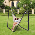2 Person Hammock Stand 550lbs Adjustable 8-13ft Portable