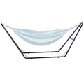2 Person Hammock Stand 550lbs Adjustable 8-13ft Portable