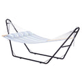 2 Person Hammock Stand 550lbs Adjustable 8-13ft Portable