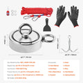 Strong 771kg Double Sided Fishing Magnet Kit Pull Force Rope