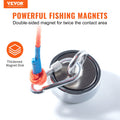 Magnet Fishing Kit 1200lbs Double Sided 2.95