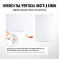 Magnetic Glass Whiteboard, Dry Erase Board 36