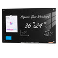 Magnetic Glass Whiteboard 36x24