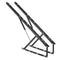 Bed Lift Hardware 59x71cm Wall Bed DIY 154lbs Load Capacity