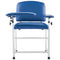 Phlebotomy Chair Blood Draw 400LBS Adjustable Armrests PVC Leather