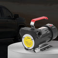 12V Fuel Transfer Pump 10 GPM Diesel Electric Portable Auto Shut-Off