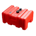 Portable Marine Fuel Tank 12 Gal 55L Outboard Boat Gas Tank Hose