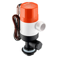 Livewell Pump 12V 500 GPH Aerator 2 Inlets Straight