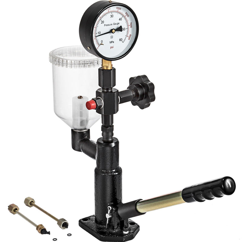Diesel Injector Nozzle Pressure Tester 0-600Bar 60Mpa Manometer