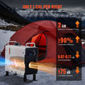 2KW Diesel Heater 12V/24V Bluetooth APP Remote Control Portable